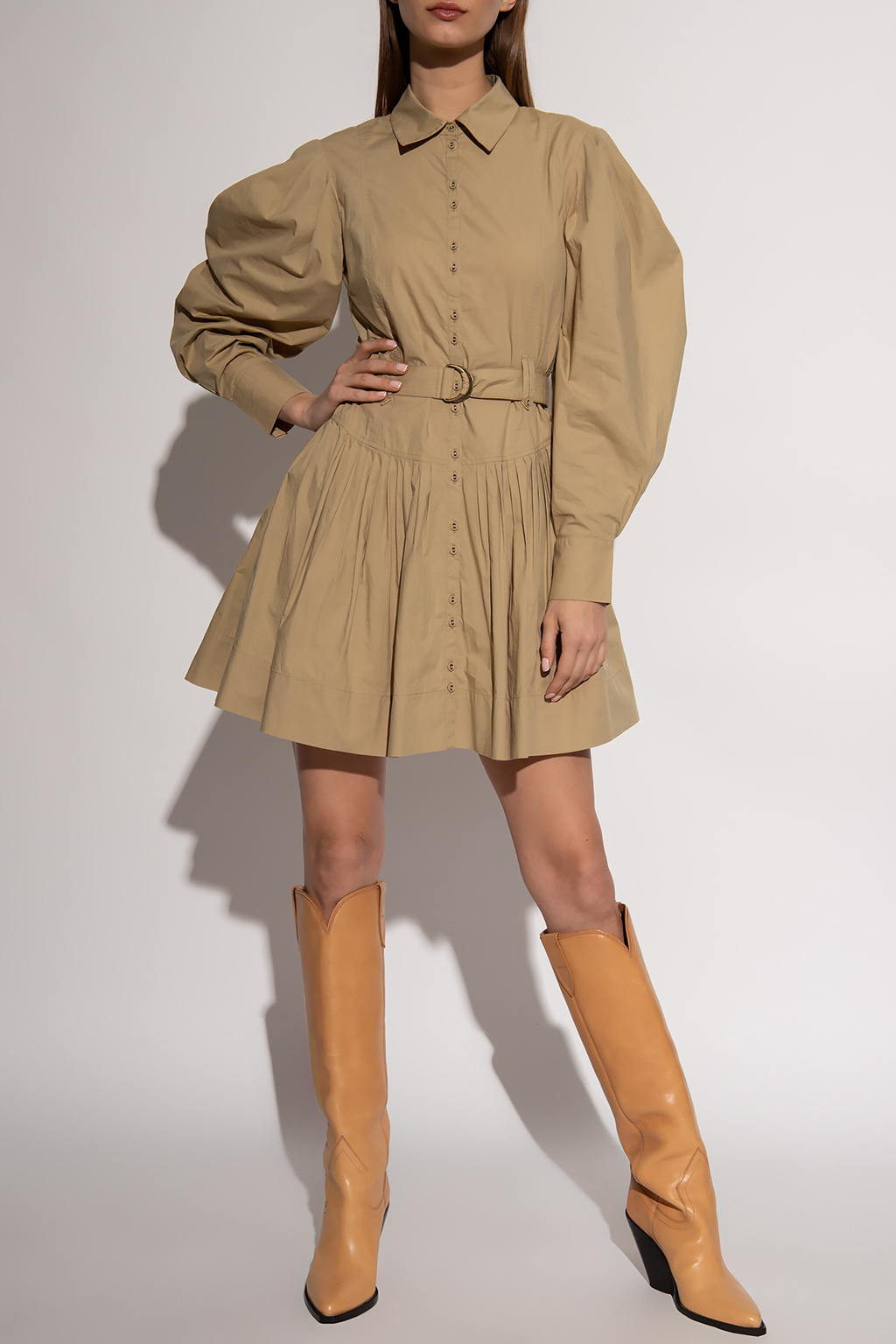 Ulla johnson discount beige dress